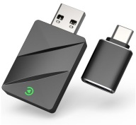 Bezprzewodowy adapter 2 w 1 CarPlay i Android Auto, bezprzewodowy