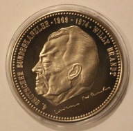 WILLY BRANDT - 4. DEUTSCHER BUNDESKANZLER 1969 1974 - NIEMCY, MEDAL
