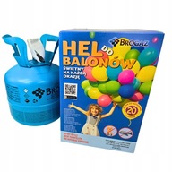 BUTLA Z HELEM HEL DO NAPEŁNIANIA BALONÓW NA 20 BALONÓW NAJLEPSZA JAKOŚĆ