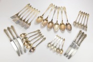 HEFRA RAPSODIA WIDELCE NOŻE ŁYŻKI ŁYŻECZKI ZESTAW 33 szt.