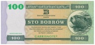 *KP* 100 bobrów - Światowe Stowarzyszenie Bobrów - bon satyryczny - Gabris