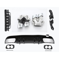 DYFUZOR MERCEDES W205 LOOK C43 AMG CHROME