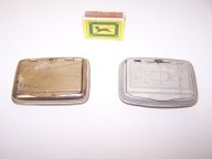 TABAKIERY METALOWE (ZASOBNIKI NA TYTOŃ) Z LAT 20/30-TYCH.