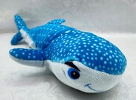 mały niebieski szczęśliwy REKIN maskotka 23cm