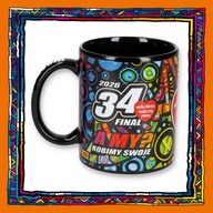 KUBEK CERAMICZNY WOŚP - 34. FINAŁ 2026 - CZARNY #1