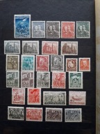 POLSKA 1951 PEŁNY ROCZNIK ZNACZKÓW STAN**