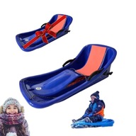 SANKI ŚLIZG Z PODPARCIEM TWORZYWO SZTUCZNE KOLOR NIEBIESKI HAMULEC AGA