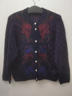 VINTAGE THE EDINBURGH SWETER S\M CARDIGAN SWETR MOHEROWY