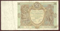 50 zł. 1929 r. ser. DR. st. 3 b. rzadka seia !!!