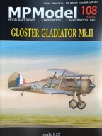 MPModel108 samolot Gloster Gladiator Mk.II