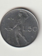 Wlochy 50 lirow 1974