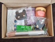 ZESTAW BRANSOLETKA AGAT KOLCZYKI KOSMETYKI