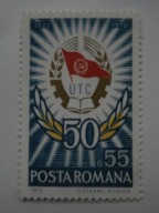 Rumunia - 50 lat Organizacji Młodzieżowej U.T.C. - Mi.3011 **