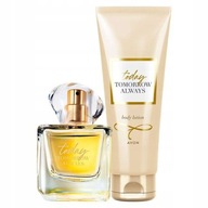 Avon zestaw TTA Today Tomorrow Always Today woda perfumowana + balsam 125