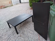 IKEA LACK 14729 STOLIK ŁAWA BRĄZOWY WENGE VENGE