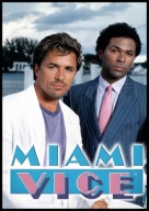 A2 PLAKAT FILM PLAKAT SERIAL POLICJANCI Z MIAMI , MIAMI VICE (1984-1990)