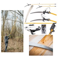 NOŻYCE NA WYSIĘGNIKU DŁUGIE WYDAJNE SUPER JAKOŚĆ ZESTAW ALL IN 240 cm 30 mm