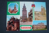 KRAKÓW POCZTÓWKA Z HERBEM