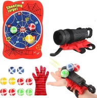 Wyrzutnia pajęczyny Spider Shoters – zabawka interaktywna dla dzieci+tarcza