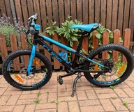 Rower dziecięcy Cube Acid 200 Disc 20" niebiesko czarny, stan bardzo dobry