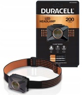Latarka czołowa Duracell 200 lm - wodoodporna, 3x AAA w zestawie