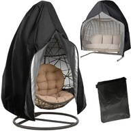 POKROWIEC OGRODOWY UNIWERSALNY NA FOTEL WISZĄCY HUŚTAWKA OGRODOWA + ETUI