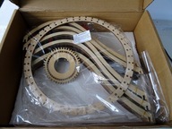 Lampa Wisząca Drewniana BELLANIKS LILLY 38cm DIY - NOWA