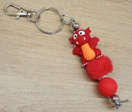 Brelok dla chłopca Smok Dino zawieszka 6423 Oliwia Kurowska, Kuba Kurowski