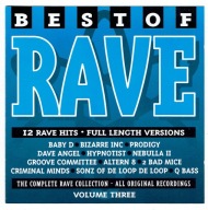 CD Best of Rave vol.3 Hits Baby D Prodigy Bizarre Inc Hypnotist Q Bass 1993