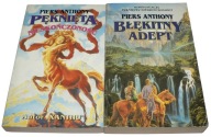 NAJTANIEJ * tom 1+2 Pęknięta nieskończoność + Błękitny adept Piers Anthony