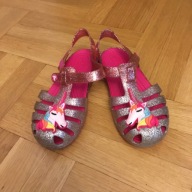 SANDAŁKI CROCS DZIEWCZ RÓŻ PONY (32) BŁYSZCZACE