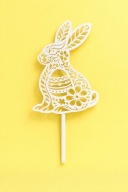 Wielkanocny królik króliczek zając zajączek ozdoba prezent 3D