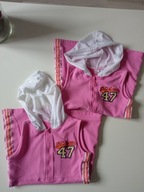 Smily 2 x sukienka dziewczęca bawełna r 110/116