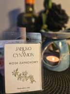 Wosk zapachowy do kominka, jabłko i cynamon- handmade