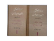 Utwory wybrane 2 tomy J.Słowacki