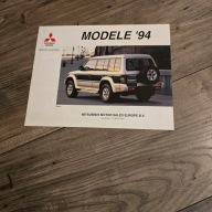 Mitsubishi 1994 j.Polski program Pajero Sigma Lancer Galant 3000GT Eclipse.