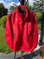 2 Kurtka sport turystyka Erima czerwona przeciwdeszczowa kieszenie kaptur