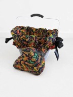 Wyściółka wkład do koszyka rowerowego +Pokrowiec na siodło rowerowe.