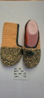 M 28 Kapcie balerinki handmade roz.40 NOWE ręcznie robione