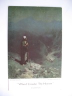 ZAGINIONY ŚWIAT KIEDY MYŚLĘ O TWOICH NIEBIOSACH PSALM ÓSMY przedwojenna