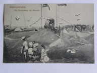 Świnoujście Warszów zamek królewski z piasku 1906