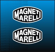 2x Naklejka Logo MAGNETI MARELLI Rozmiar 80x45 mm na Motocykl Quad Crossa