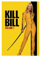 Plakat „Kill Bill” – Kultowy Plakat Filmowy Minimalistyczny