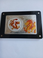...CHINA DRAGON SZTABKO MONETA 3 oz Ag