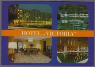 Warszawa Hotel VICTORIA 1977r. Bar Kawiarnia Uwertura Wnętrza j879