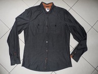 CROPP DOSKONAŁA JAK NOWA SZARA KOSZULA r L 42