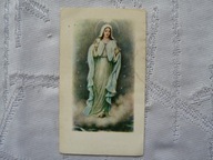 OBRAZEK KOLĘDOWY MATKA BOŻA 1971 rok