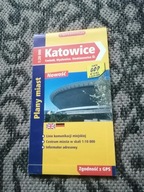 Katowice Czeladź Mysłowice Siemianowice stary plan miasta tramwaje autobusy