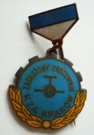 KZA KRAKÓW Krakowskie Zakłady Armatur ZASŁUŻONY PRACOWNIK