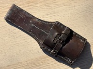 Żabka skórzana do bagnetu - stara replika dobrej jakości